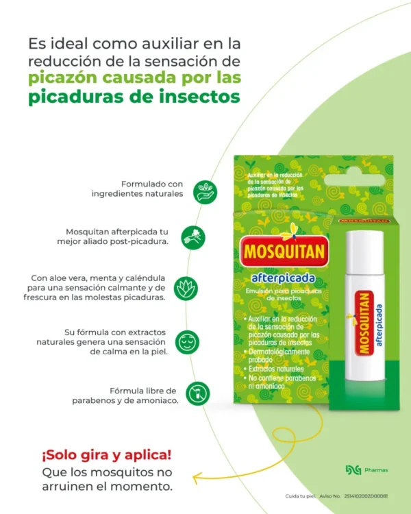 Mosquitan Aftericada Roll On - Image 2